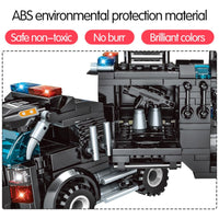 SWAT Team Lego Set Transformer Truck-Toys-Golonzo