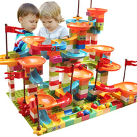 Marble Race Run Big Block Compatible Duploed Building-Toys-Golonzo