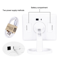 Led Makeup Mirror With Lights-Face Mirrors-Golonzo