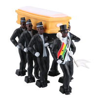 Ghana Cosplay Coffin Dance Ghana Dancing Pallbearers Figure Action Funeral Ghana Dancing-statue-Golonzo