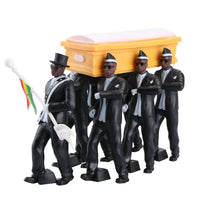 Ghana Cosplay Coffin Dance Ghana Dancing Pallbearers Figure Action Funeral Ghana Dancing-statue-Golonzo