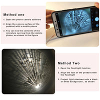 Letter Love Memory - Projection Pendant Necklace-Necklaces-Golonzo