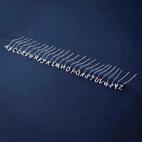 Shiny Alphabet Earrings-Golonzo