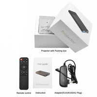 Portable Mini Projector - 5200mAh Built-in Battery DLP A1-Projectors-Golonzo