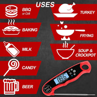 Food Thermometer Digital Kitchen Thermometer Meat-Kitchen Slicers-Golonzo