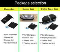 Retro Driving Polarized Sunglasses Aluminum Magnesium Frame-Sunglasses-Golonzo