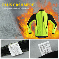 Winter Warm Up Thermal Fleece Cycling Long Jersey Jacket Windproof Waterproof-Bicycle Jerseys-Golonzo