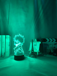 My Hero Academia Acrylic 3D LED Lamp for Room Decor-Lamps-Golonzo