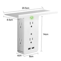 Octacore-8 Port Socket Shelf-Power Outlets & Sockets-Golonzo