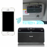 Universal Bluetooth 4.0 EDR In-Car Speakerphone / Sun Visor / Handsfree Car Kit / Music Receiver-Bluetooth Transmitters-Golonzo