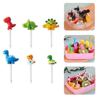 6/8/10pcs Mini Animal Fruit Fork-Forks-Golonzo
