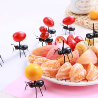6/8/10pcs Mini Animal Fruit Fork-Forks-Golonzo