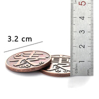 Kimetsu No Yaiba Collection Alloy Metal Coin Cosplay Props-Costumes-Golonzo