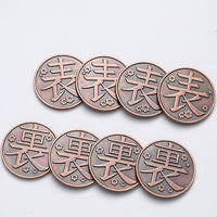 Kimetsu No Yaiba Collection Alloy Metal Coin Cosplay Props-Costumes-Golonzo