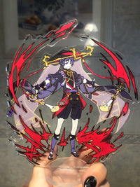 Genshin Impact Acrylic Stand Model Plate Desk Decor Standing Sign-Decor-Golonzo
