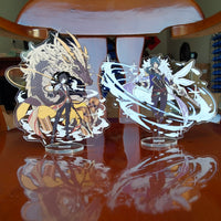 Genshin Impact Acrylic Stand Model Plate Desk Decor Standing Sign-Decor-Golonzo