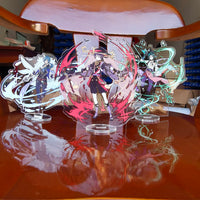 Genshin Impact Acrylic Stand Model Plate Desk Decor Standing Sign-Decor-Golonzo