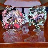 Genshin Impact Acrylic Stand Model Plate Desk Decor Standing Sign-Decor-Golonzo