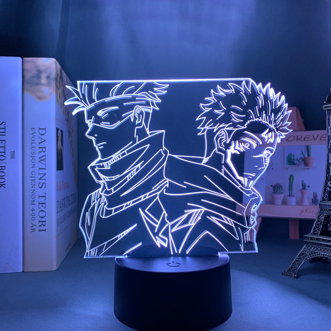 Jujutsu Kaisen Acrylic 3D LED Lamp for Room Decor-Golonzo