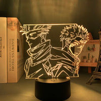 Jujutsu Kaisen Acrylic 3D LED Lamp for Room Decor-Golonzo