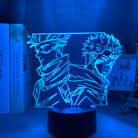 Jujutsu Kaisen Acrylic 3D LED Lamp for Room Decor-Golonzo