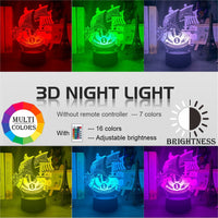 Thousand Sunny Ship ModelsNight Light-LED light Bulbs-Golonzo