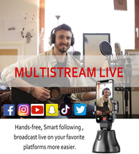 Trackpod-Auto Face Tracking Tripod-Selfie Sticks-Golonzo