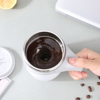 Stainless Steel Automatic Self Stirring Magnetic Mug-Mugs-Golonzo