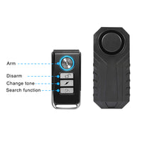 Waterproof Electric Bicycle Security Anti Lost-Remote Controls-Golonzo