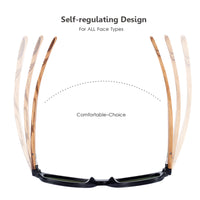 Vintage Sun Shade Wooden Sunglasses-Sunglasses-Golonzo