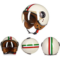 Nice-Looking Design Motorcycle Helmet - Open Face Vintage Helmet-Motorcycle Helmets-Golonzo