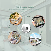 HD 720P Home Security IP Camera Two Way Audio With WiFi-Home Alarm Systems-Golonzo