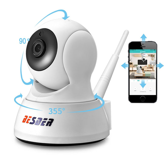 HD 720P Home Security IP Camera Two Way Audio With WiFi-Home Alarm Systems-Golonzo