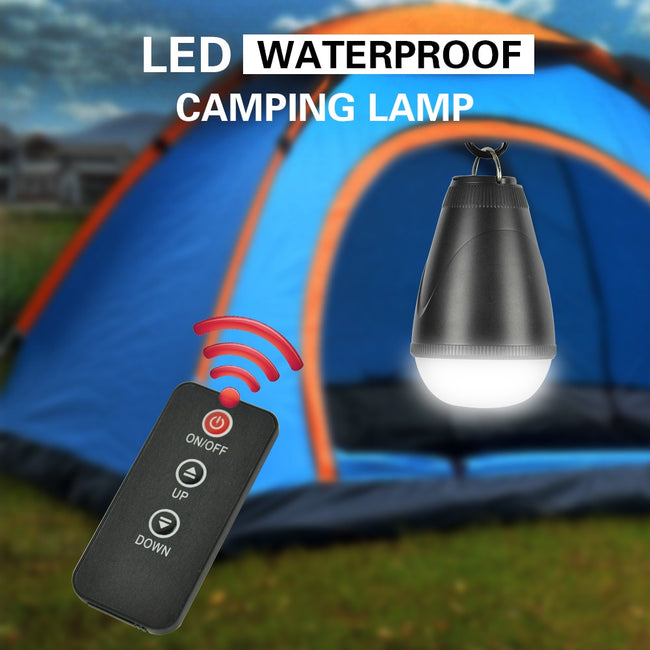 LED Waterproof Camping Lamp - 3 Modes Portable LED Remote Control Lantern-LED light Bulbs-Golonzo