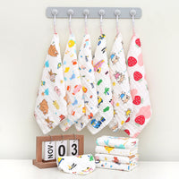 Six Layers Cotton Toddler Feeding Square Aprons-Aprons-Golonzo