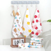 Six Layers Cotton Toddler Feeding Square Aprons-Aprons-Golonzo