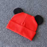 Baby Hat With Ears Cotton Warm Accessories Baby Girl Boy-baby and toddler outfits-Golonzo