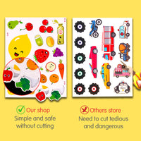 Baby Busy Sticker Book - Kids Educational Toy-Toys-Golonzo