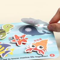 Baby Busy Sticker Book - Kids Educational Toy-Toys-Golonzo