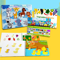 Baby Busy Sticker Book - Kids Educational Toy-Toys-Golonzo