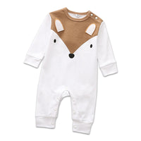 Long Sleeve Cotton Baby Romper Playsuits-Rompers-Golonzo