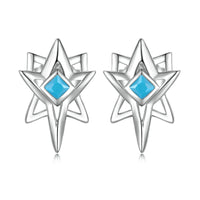 925 Sterling Silver Geshin Impact Collection Stud Earrings-Earrings-Golonzo