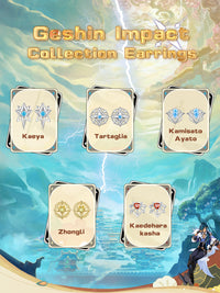 925 Sterling Silver Geshin Impact Collection Stud Earrings-Earrings-Golonzo