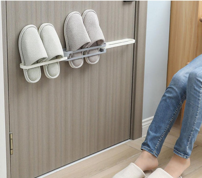 Bathroom slippers storage rack wall hanging-Storage Holders & Racks-Golonzo