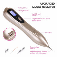 LCD Laser Plasma Pen - Mole Tattoo Remover Machine-Acne Treatment and Kits-Golonzo