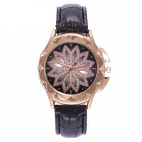 Colorful-Flower Rose Rhinestone Watch - Luxury Watch-Watch-Golonzo