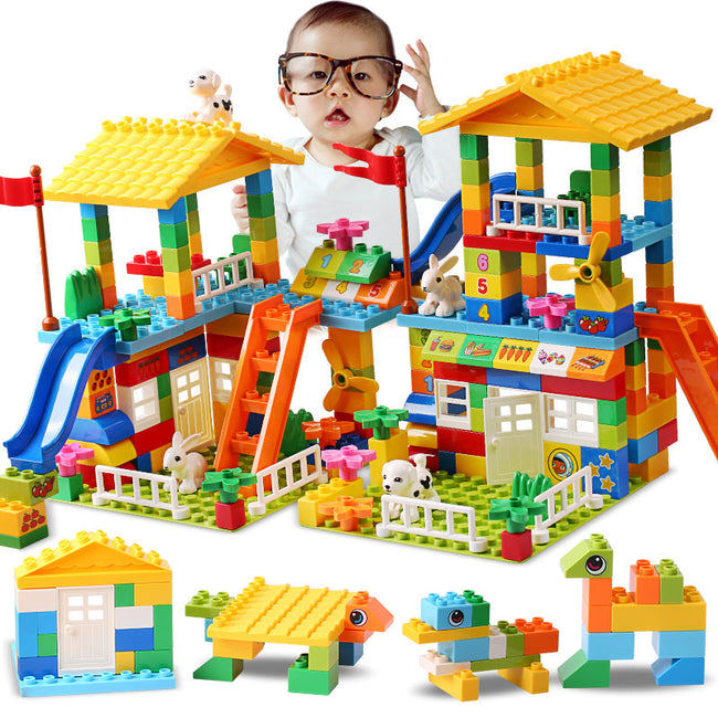 House with Slider Blocks Lego Set-Toys-Golonzo