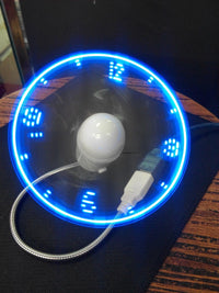 USB Gadget Mini Flexible LED Light with Fan-Fans-Golonzo