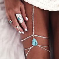 Thigh Chain Woman Sexy Jewelry-Jewelry Sets-Golonzo