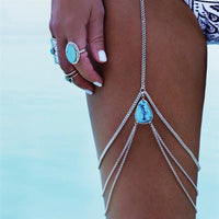 Thigh Chain Woman Sexy Jewelry-Jewelry Sets-Golonzo